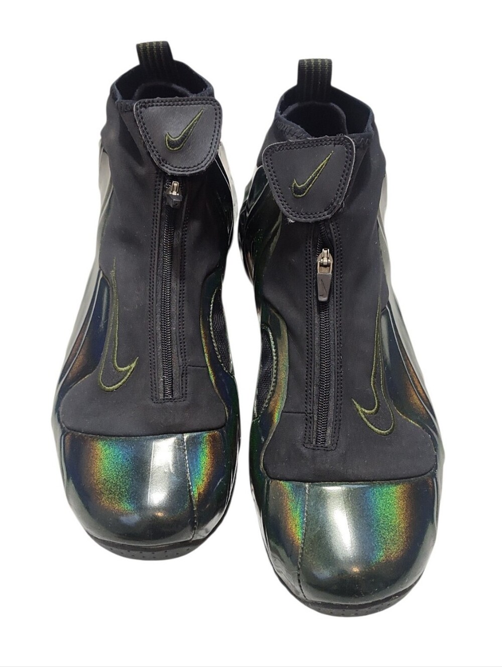 Nike Air Flightposite One Legion Green Shoes Sz 11.5 Sneakers AO9370-300